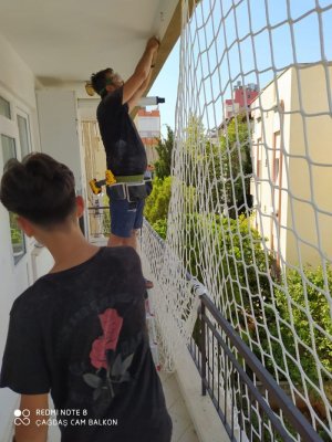 Güvenlik Filesi Balkon kapatma